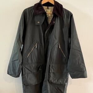 Brooks Brothers Long Waxed Field Jacket / Trench Coat